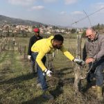 1st meeting of the "school in the vineyard" with foreign refugees