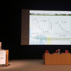 Tommaso Frioni telling about the minor cultivars in response to the climate change